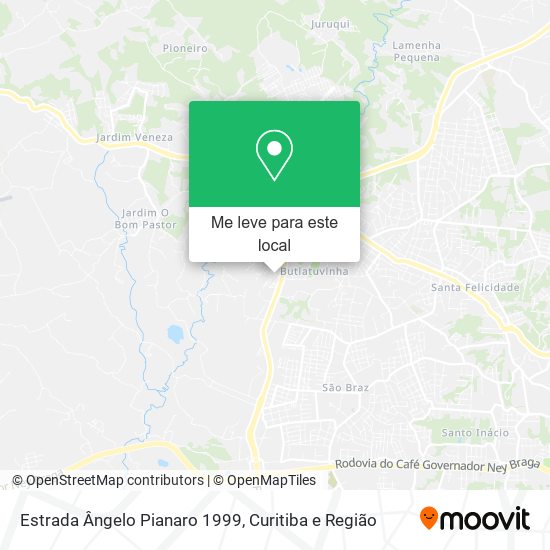 Estrada Ângelo Pianaro 1999 mapa