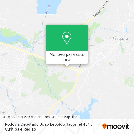 Rodovia Deputado João Lepoldo Jacomel 4015 mapa