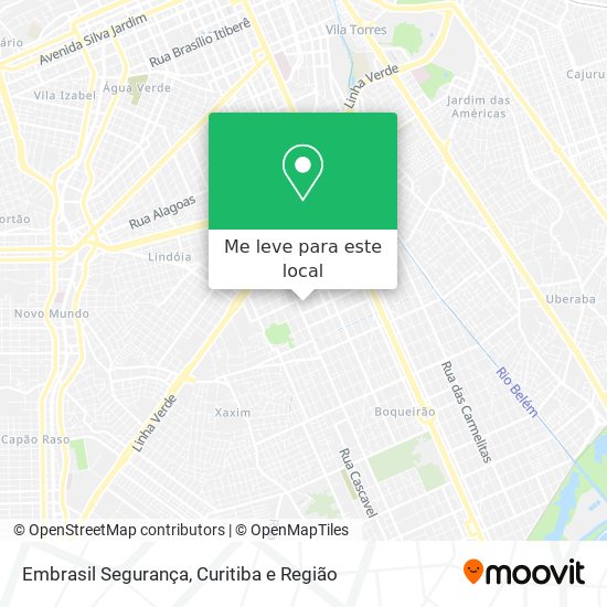Embrasil Segurança mapa