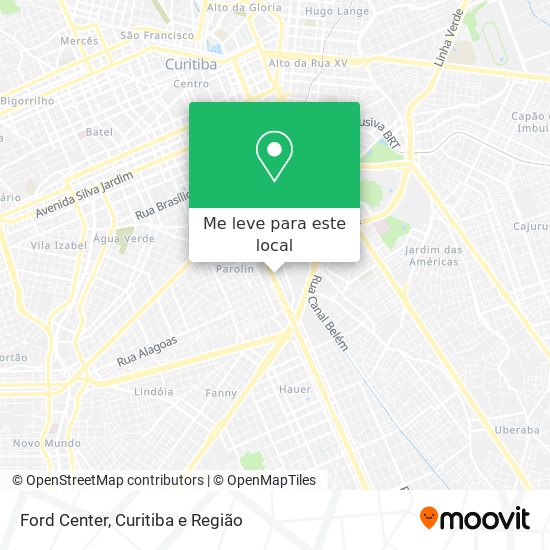 Ford Center mapa