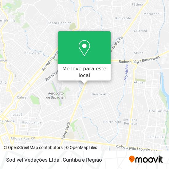 Sodivel Vedações Ltda. mapa