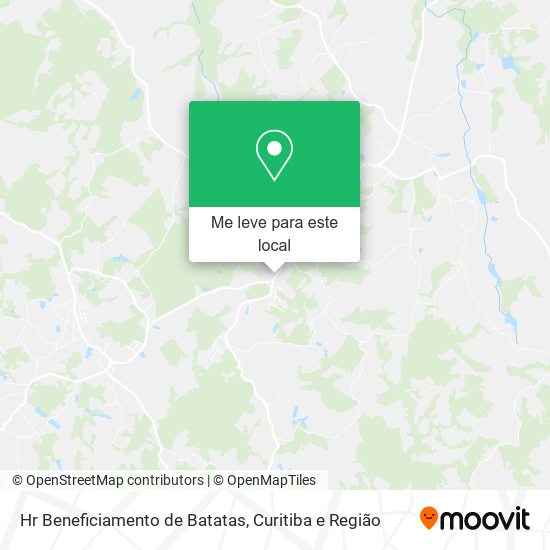 Hr Beneficiamento de Batatas mapa