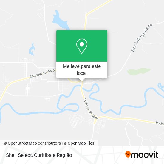 Shell Select mapa