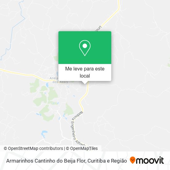 Armarinhos Cantinho do Beija Flor mapa