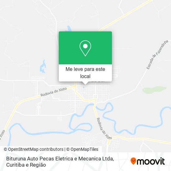 Bituruna Auto Pecas Eletrica e Mecanica Ltda mapa