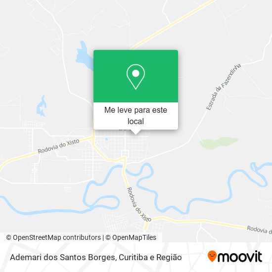 Ademari dos Santos Borges mapa