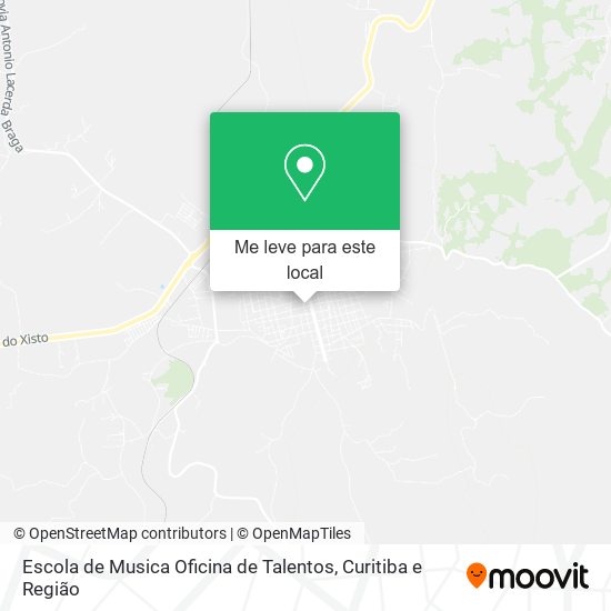 Escola de Musica Oficina de Talentos mapa