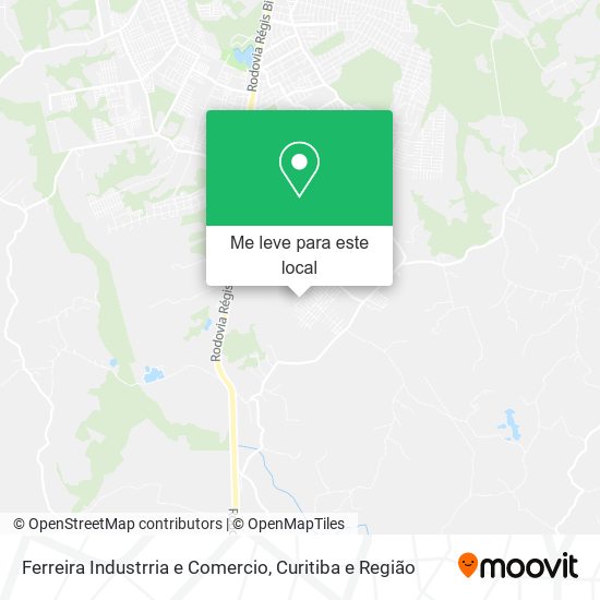 Ferreira Industrria e Comercio mapa