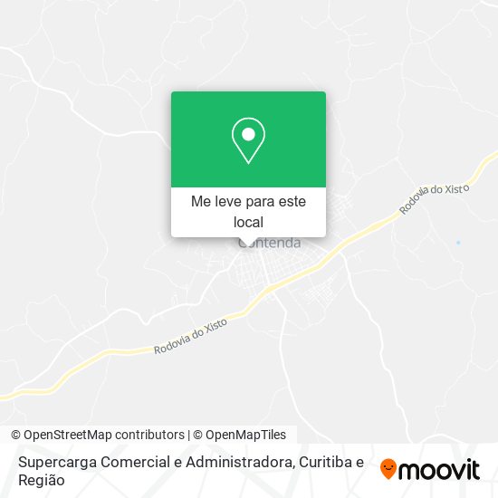 Supercarga Comercial e Administradora mapa