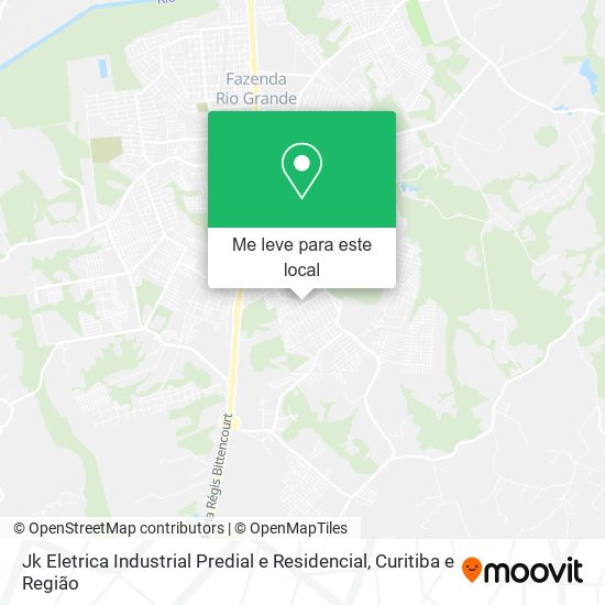 Jk Eletrica Industrial Predial e Residencial mapa