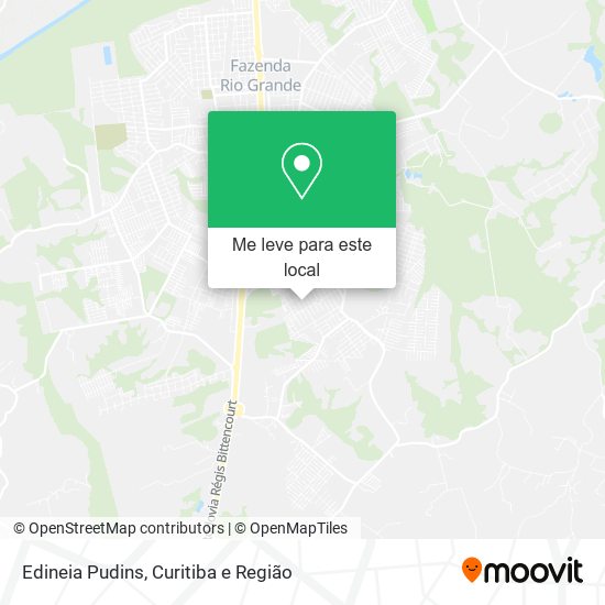 Edineia Pudins mapa