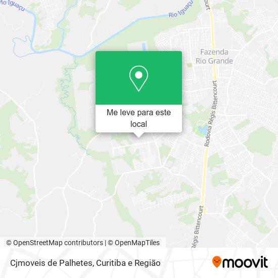 Cjmoveis de Palhetes mapa