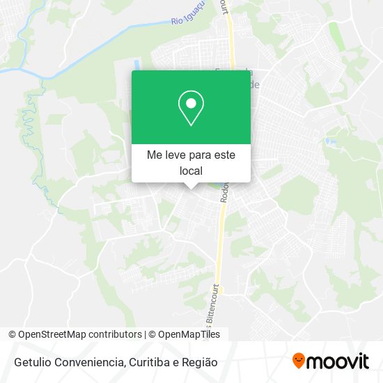 Getulio Conveniencia mapa