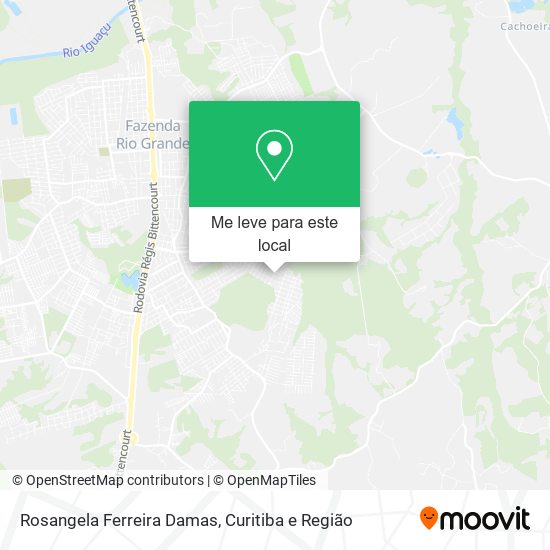 Rosangela Ferreira Damas mapa