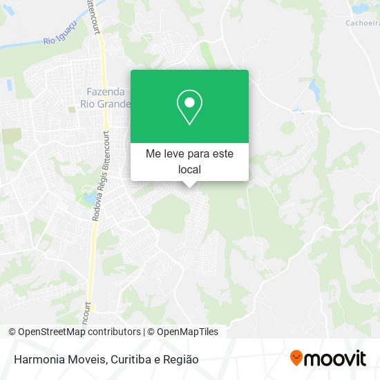 Harmonia Moveis mapa