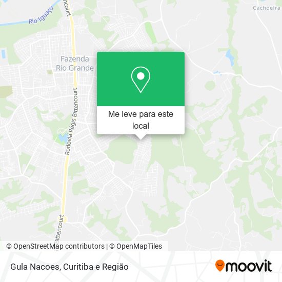 Gula Nacoes mapa
