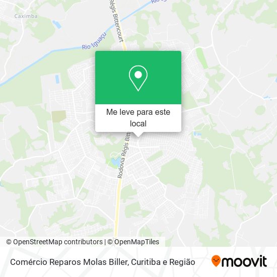 Comércio Reparos Molas Biller mapa