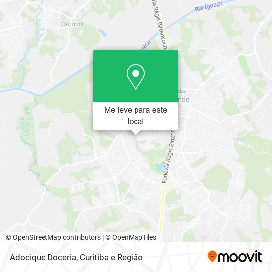 Adocique Doceria mapa