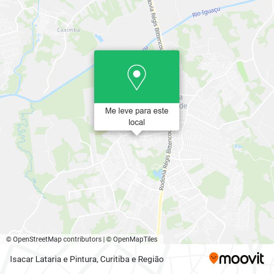 Isacar Lataria e Pintura mapa