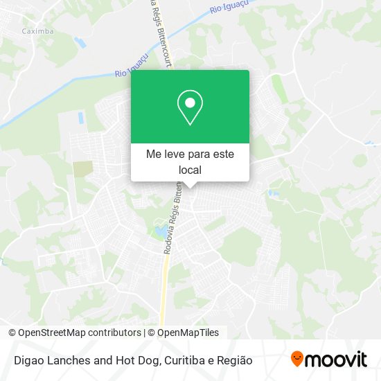Digao Lanches and Hot Dog mapa