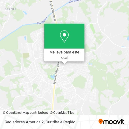 Radiadores America 2 mapa