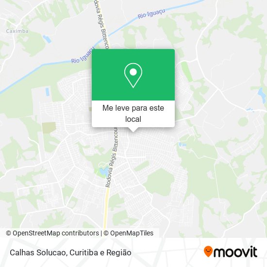 Calhas Solucao mapa