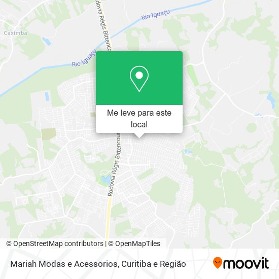 Mariah Modas e Acessorios mapa