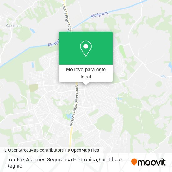 Top Faz Alarmes Seguranca Eletronica mapa