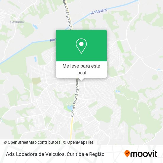 Ads Locadora de Veiculos mapa