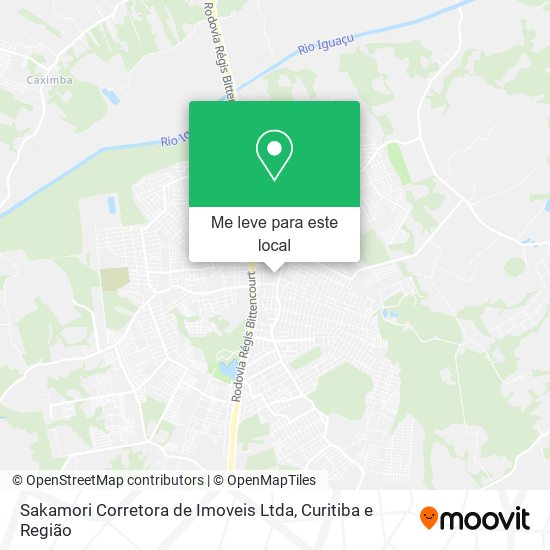 Sakamori Corretora de Imoveis Ltda mapa