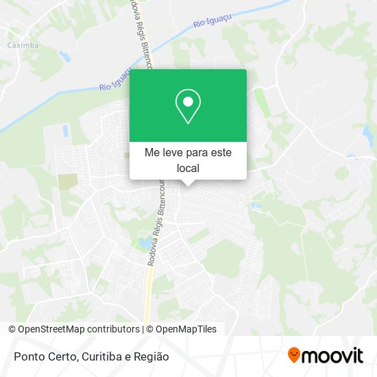 Ponto Certo mapa