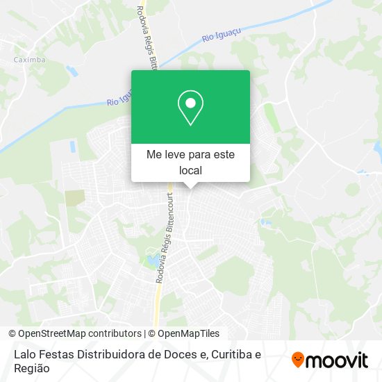 Lalo Festas Distribuidora de Doces e mapa