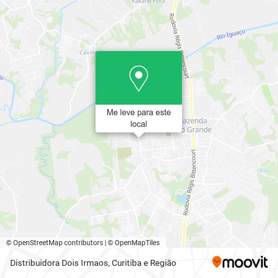 Distribuidora Dois Irmaos mapa