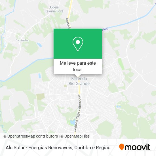 Alc Solar - Energias Renovaveis mapa