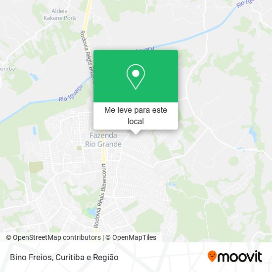 Bino Freios mapa