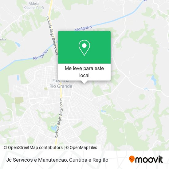 Jc Servicos e Manutencao mapa