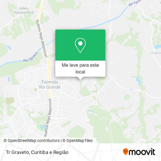 Tr Graveto mapa