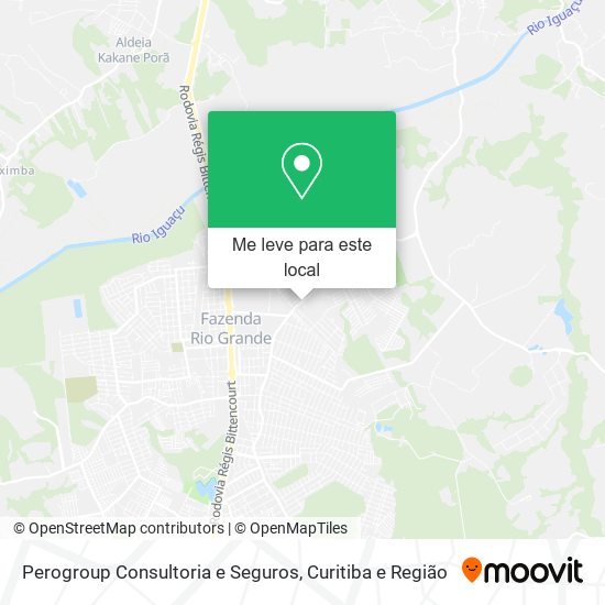 Perogroup Consultoria e Seguros mapa