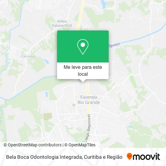 Bela Boca Odontologia Integrada mapa