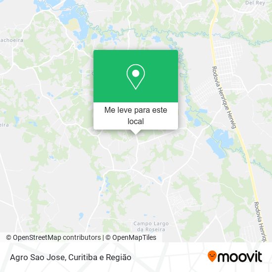 Agro Sao Jose mapa