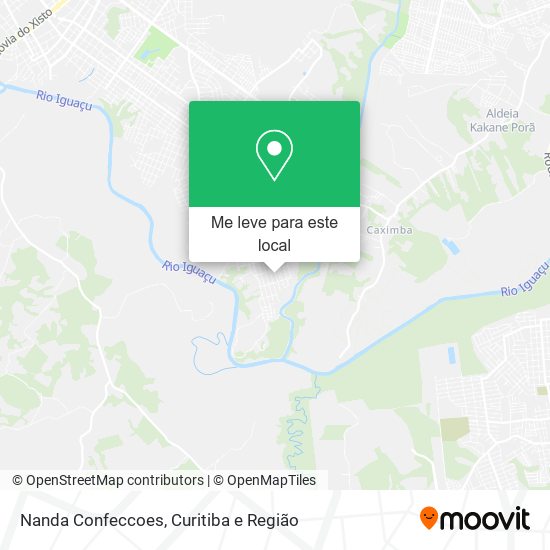 Nanda Confeccoes mapa