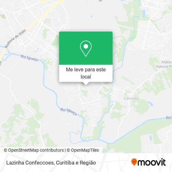 Lazinha Confeccoes mapa