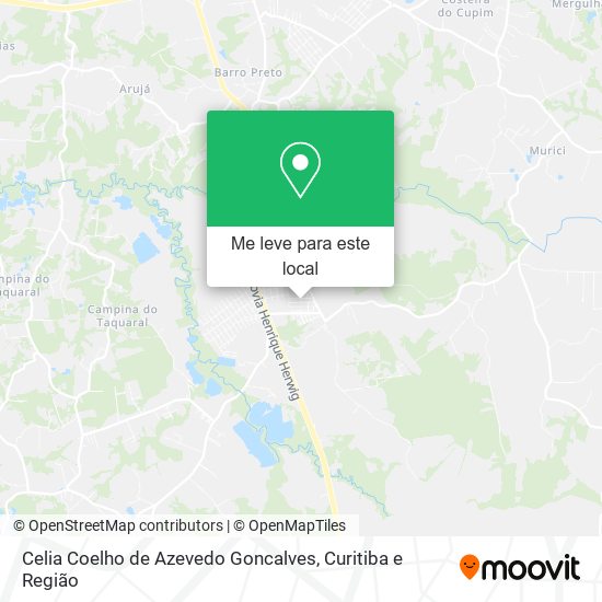 Celia Coelho de Azevedo Goncalves mapa