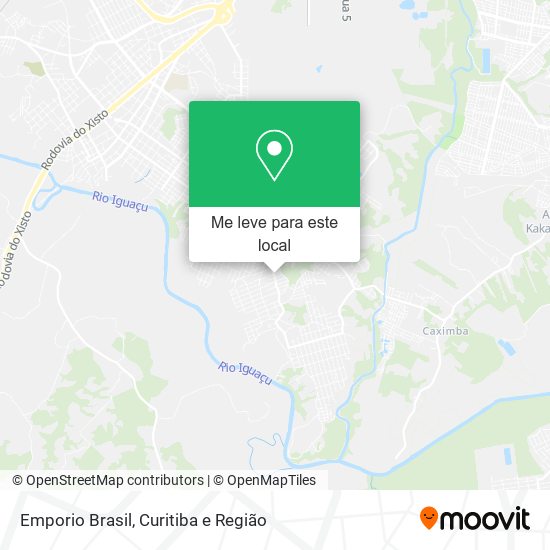 Emporio Brasil mapa