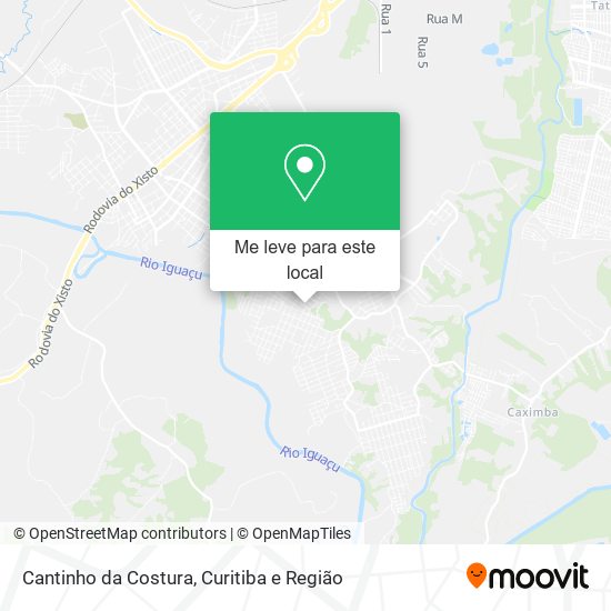 Cantinho da Costura mapa