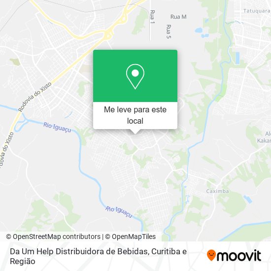 Da Um Help Distribuidora de Bebidas mapa