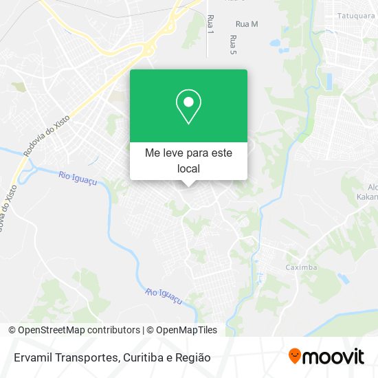 Ervamil Transportes mapa