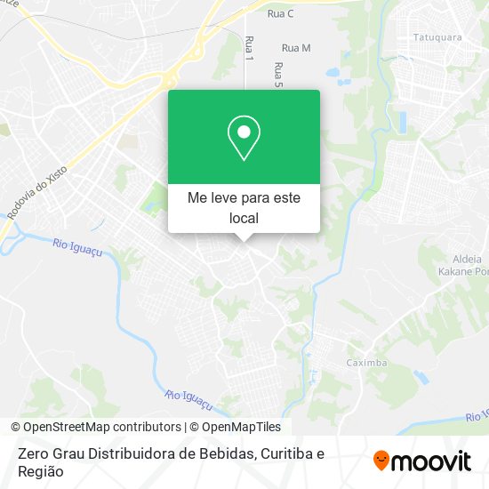 Zero Grau Distribuidora de Bebidas mapa