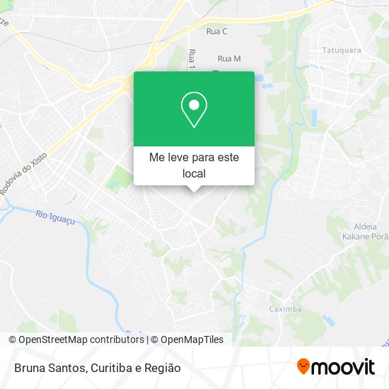 Bruna Santos mapa