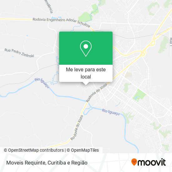 Moveis Requinte mapa